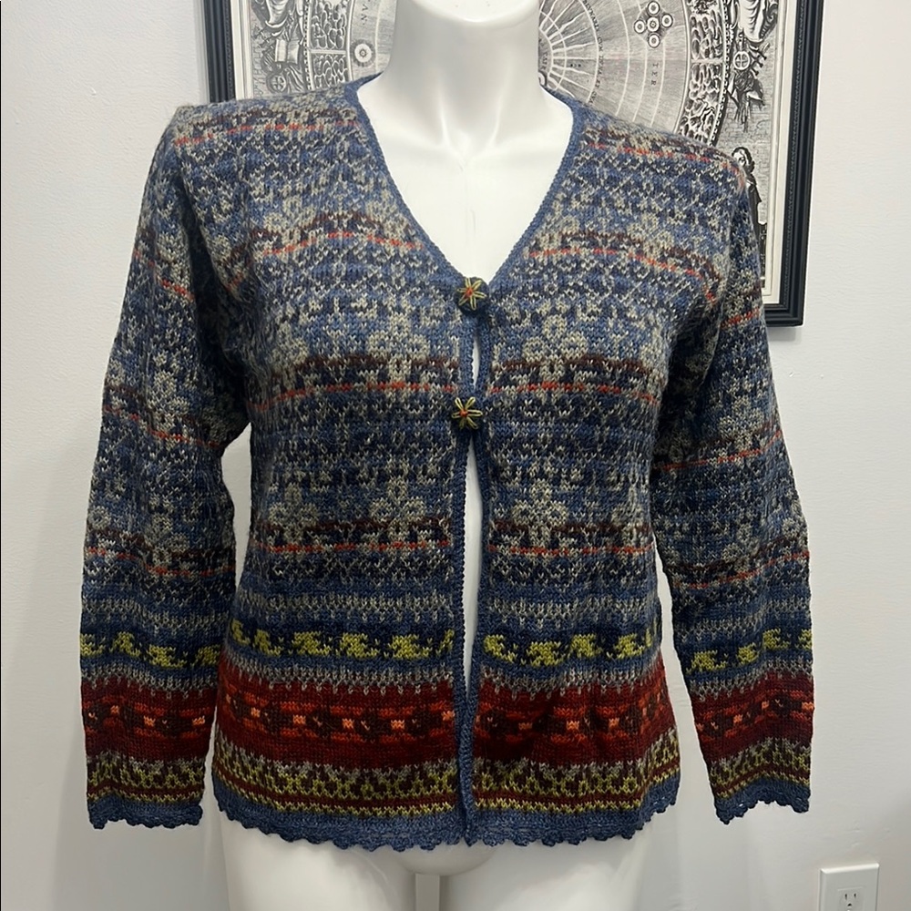 Raffa 100% Alpaca Sweater from Peru (L)